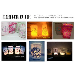 ITH Stickdatei - Lichtbeutel Blanko